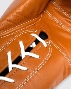 Gants de boxe professionnels en cuir sur mesure, super confortables, à lacets, pour entraînement sportif CP-BG-83 - Product Image 5