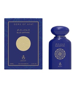 Botella de Perfume de zafiro azul, 100ml, de Ayat, Dubai, larga duración - Product Image 1