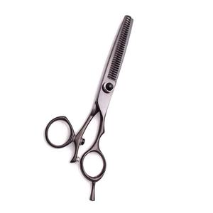 Ciseaux de barbier de qualité supérieure en acier inoxydable à dents affûtées, outil de coiffure professionnel pour salon, écologique et léger HERMANN - Product Image 1