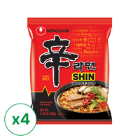 Nongshim Shin Ramyun 120g Bulk Box Packaging Pack of 20 Handmade Instant Fried Wheat Flour Noodles