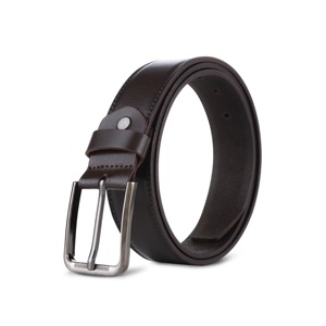 Cinturón Deportivo Casual Premium, Hebilla Cuadrada de Aleación, Duradero, Ecológico, Certificado BSCI, 3.5cm de Ancho, Modelo Akyol, Cuero - Product Image 2