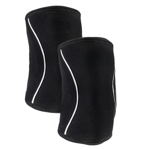 Soporte de Rodilla para Levantamiento de Pesas de Neopreno Misha Sports Fitness, 7 mm, Antideslizante, Transpirable, Ligero, Plegable, Ajustable, Protección - Product Image 5