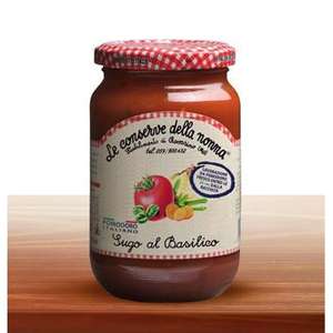 Conserve Della Nonna 350g X 12 piezas Salsa Premium de Tomate y Albahaca - Product Image 1