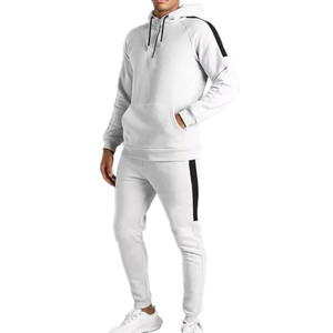 Logotipo personalizado Pullover Raglan Manga larga Entrenamiento Jogging Chándal Manta usable Sudadera con capucha Jogging Trajes - Product Image 1