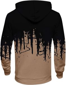 2024 New Arrival Unisex Two-Piece Running Outfits Wholesale Men's <b>Oversized</b> <b>Hoodie</b> <b>Long</b> Sleeve Pullover Graphic Sports Winter - Product Image 3