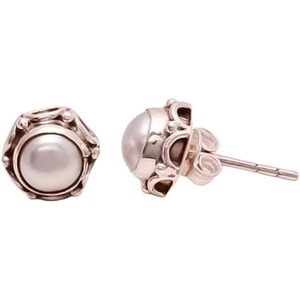 Pendiente de tuerca para mujer, Perla Natural, piedra preciosa, piedra natal genuina, regalo de Navidad, joyería hecha a mano, pendiente de tuerca de Plata de Ley 925 - Product Image 1