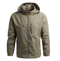 Manteau d'hiver pour homme en fourrure de renard respirante, brodé, grande taille, avec capuche longue, imperméable, rembourré de duvet, veste de chasse