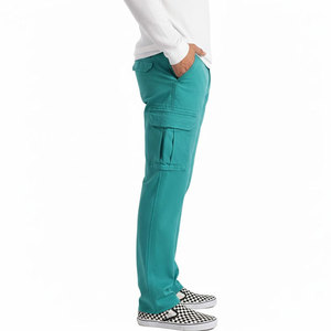 Pantalons cargo personnalisés inspirés du streetwear, avec plusieurs poches, coupe décontractée, conçus pour un usage quotidien - Product Image 4