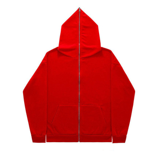 เสื้อฮู้ดมีซิปสำหรับผู้ชายสีและโลโก้ตามสั่ง - Product Image 5