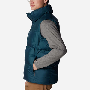 Veste matelassée sans manches pour homme, veste matelassée décontractée et chaude avec capuche, logo personnalisé, manteaux d'hiver légers, veste d'extérieur - Product Image 6
