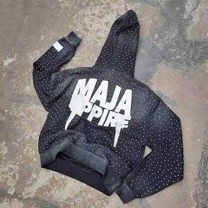 Chándal de lavado ácido para hombre de nuevo estilo 2025, fabricante superior con capucha y etiqueta personalizada, precio al por mayor para el invierno - Product Image 2