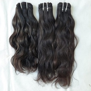 Cabello Virgen sin procesar de alta calidad, cabello indio Remy negro de alta calidad, extremo completo, exigible, suave, versátil, onda profunda, onda suelta - Product Image 4
