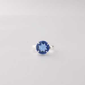 Anillo de Plata de Ley con Tanzanita de Corte Ovalado, Hecho a Mano, con Sello 925, Joyería con Piedras Preciosas, Certificado IGI, Anillo Elegante para Mujer, Regalo - Product Image 1