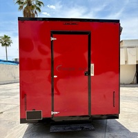 Camión de Comida Móvil Totalmente Equipado con Cocina Completa, Remolque de Comida Rápida para Café, Pizza, Helados y Negocios de Snacks