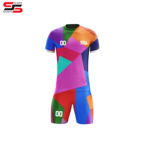 ชุด100% ฟุตบอลเสื้อเจอร์ซีย์ฟุตบอลชุดเล่นกีฬาแบบซับลิเมชันมาใหม่ออกแบบได้ตามที่ดีที่สุด - Product Image 3