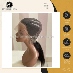 Extensions et perruques de cheveux humains brésiliens Full Lace HD transparents sans colle de qualité supérieure-Qualité supérieure du fabricant indien - Product Image 6