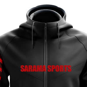 Fabricant de vêtements OEM, meilleur prix, sweats à capuche à fermeture éclair en sublimation, sweats à capuche personnalisés pour hommes, haute qualité, respectueux de l'environnement - Product Image 2