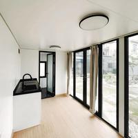Casa Contenedor Modular Personalizada, de Instalación Rápida y Duradera, Tipo Cabaña Apple, para Hotel, Villa u Oficina, Casa Cápsula Móvil