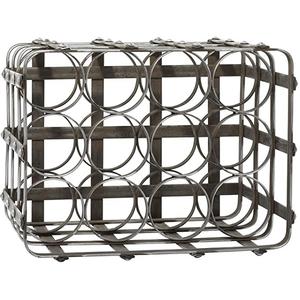 Support de stockage de bouteilles en métal de haute qualité, armoire de stockage de bouteilles de raisin 12 avec support de boissons non alcoolisées de supermarché noir - Product Image 5