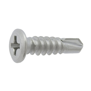 Vis de forage d'arbre à inversion automatique en acier inoxydable M4 Plat M3 Spine Socket Cap Matériau métallique Tête plate-JIS Standard Métrique - Product Image 1