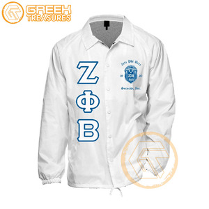 Chaqueta de línea para mujer Zeta Phi Beta, novedad, ropa de hermandad, diseño personalizado, chaquetas de entrenamiento bordadas, chaqueta de línea para mujer - Product Image 6