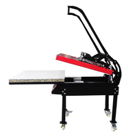 Presse à chaleur manuelle industrielle 80*100cm, grand format, haute pression, pour transfert thermique DTF et impression par sublimation