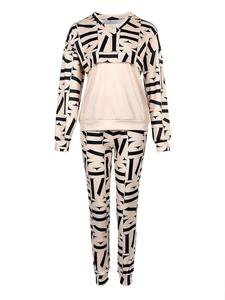 Ensemble de survêtement décontracté et élégant pour femmes, vêtements de sport streetwear, conçu pour le fitness, l'entraînement et le confort au quotidien - Product Image 5