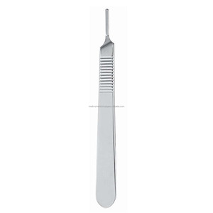 Manche de scalpel Medivolve n° 3 réutilisable en acier inoxydable, certifié CE ISO, fournisseur et fabricant en gros - Product Image 3