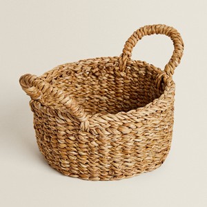 Colorful seagrass containers high quality kitchen organizer decor <b>basket</b> <b>sea</b> <b>grass</b> bowl <b>baskets</b> - Product Image 2