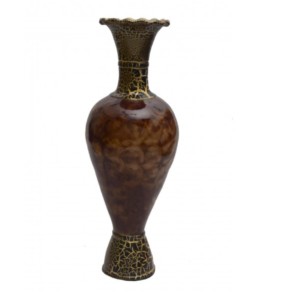 Exportateur de vases à fleurs en fer avec un beau pot de fleurs en métal poli doré pour la décoration intérieure Pot de fleurs en métal pour la décoration intérieure - Product Image 5