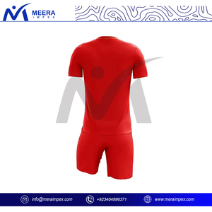 Men <b>Soccer</b> Uniform Set Sublimated Quick Dry Lightweight Jersey Shorts OEM ODM Breathable Anti-Bacterial Football Kit Tournament - Product Image 4