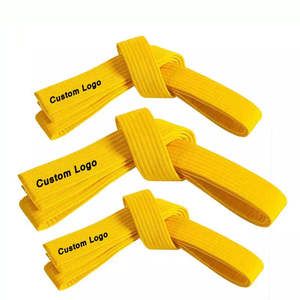 Ceintures d'arts martiaux de karaté personnalisées en gros, couleur personnalisée, logo personnalisé, 100% coton, respirantes, séchage rapide, service OEM, haute qualité - Product Image 5