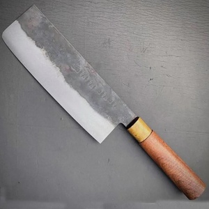 Cuchillo de Cocina Multifuncional JEXMOO OEM, Hecho a Mano con Acero al Carbono, Mango de Madera y Funda de Cuero para Uso en la Cocina - Product Image 5