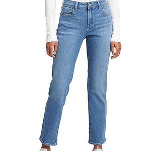 High Quality Women Denim <b>Jeans</b> Vintage Eco-Friendly Quick Dry Breathable Comfortable Fashion Casual Wholesale Street Wear Low - Product Image 1