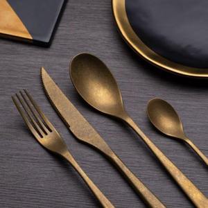 Juego de Cubiertos de Acero Inoxidable Profesional, Ecológico, Apto para Lavavajillas, de Alta Calidad, Tenedor, Cuchara, Cuchillo, Utensilios de Mesa - Product Image 1