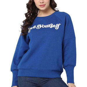 เสื้อสเวตเชิ้ตผู้หญิง ดีไซน์ทันสมัย น้ำหนักปานกลาง คุณภาพพรีเมียม ขายออนไลน์ ตามความต้องการของลูกค้า - Product Image 1
