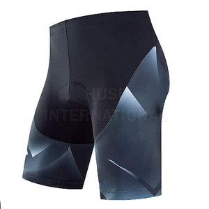 Shorts de cyclisme pour hommes, grande taille, antidérapants, rembourrés, respirants et absorbants, collants de vélo confortables - Product Image 1