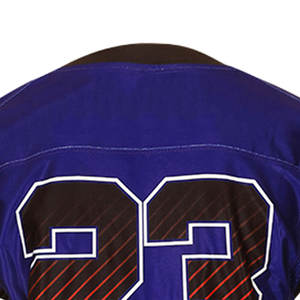 Camiseta de fútbol americano personalizada de primera calidad Diseño de sublimación avanzado Entrega rápida 100% Poliéster Transpirable Corto Valor OEM - Product Image 4