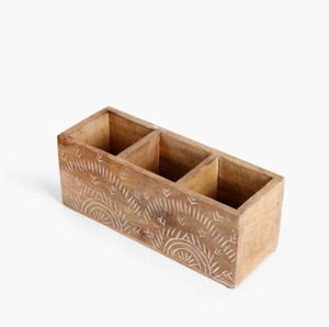 Hot Sale Premium Wooden Utensil Organizer Holder Caddy Tool Organizer In Wood For Kitchen Home Hotel Restaurant - Product Image 5