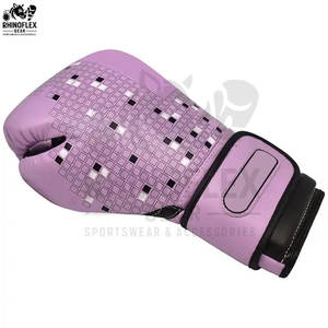 Gants de boxe professionnels d'usine personnalisés Gants de boxe en cuir véritable à prix de gros Conception de logo personnalisé - Product Image 5