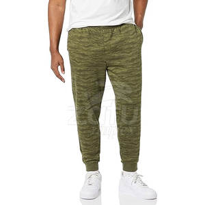 Pantalons de jogging décontractés pour hommes, coupe droite, légers, 100% coton, respirants et à séchage rapide, finition lavée, couleurs personnalisées - Product Image 2