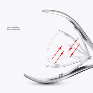 Juego Profesional de Cortaúñas de Acero Inoxidable D2022, Cortador de Cutículas para Manicura con Estuche Personalizado Impreso - Product Image 5