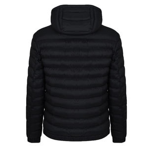 Manteau d'hiver personnalisé chaud et coupe-vent rembourré en duvet pour hommes de grande taille Bomber gonflée Manteau surdimensionné Vestes en polyester - Product Image 3