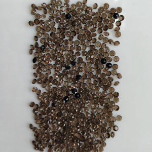 Cuarzo Ahumado Natural de 3MM, Corte Brillante Redondo, Gema Suelta de la Mejor Calidad para la Fabricación de Joyas - Product Image 5