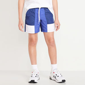 เสื้อกันลมผ้าไนลอนแบบสตรีทแวร์กางเกงขาสั้นแบบแห้งเร็วสำหรับทุกเพศน้ำหนักเบามีเปลือกนุ่มวัสดุกันลมขนาดสั้นตามสั่ง - Product Image 5