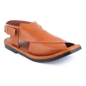 Sandalias Peshawari para Hombre (P001) - Color Mostaza - Product Image 1