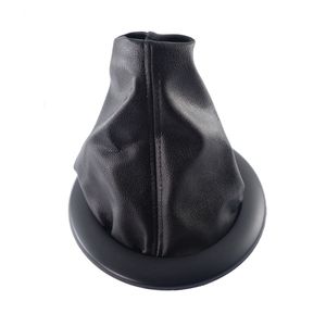 OEM 8200454976S Black Leather Gear <b>Shift</b> Gaiter for Renault Megane MK2 Car Gear <b>Knob</b> Compatible - Product Image 1