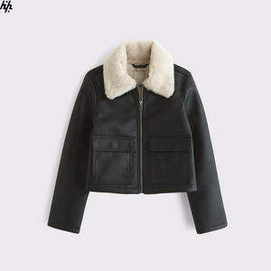 Dernier design, veste unisexe classique épaisse et chaude en coton rembourré avec fermeture éclair noire, avec des caractéristiques coupe-vent et respirantes pour femmes - Product Image 1