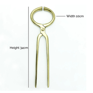 Testeur de sabot professionnel/outil de maréchal-ferrant/coupe-sabot de cheval Instrument vétérinaire testeur de sabot en acier inoxydable réglable de qualité supérieure - Product Image 2