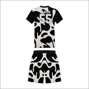 2023/2024 camiseta de fútbol personalizada de alta calidad impresión Digital sublimación Lisa uniforme de fútbol barato con impresión de nombre - Product Image 3